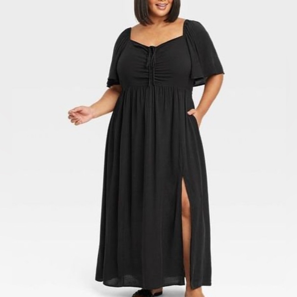 AVA & VIV Black Dress
